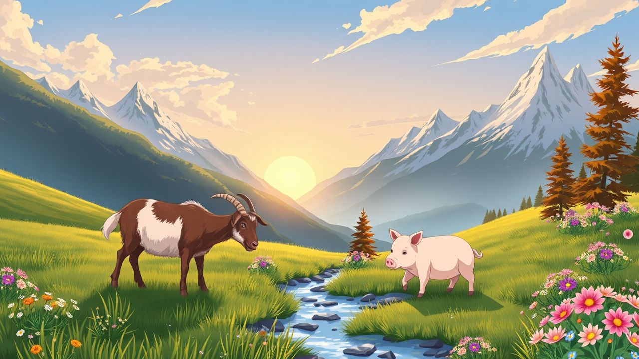 Goat And Pig Compatibility 300005913 Goat And Pig Compatibility